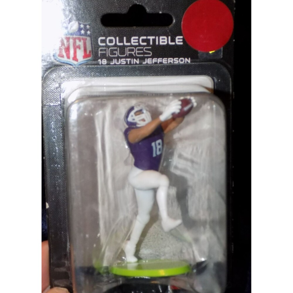 New NFL Justin Jefferson football figure